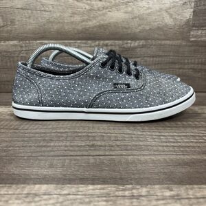 Vans Low Gray Womens US Size 8 EUR 38.5 TB4R Sneakers